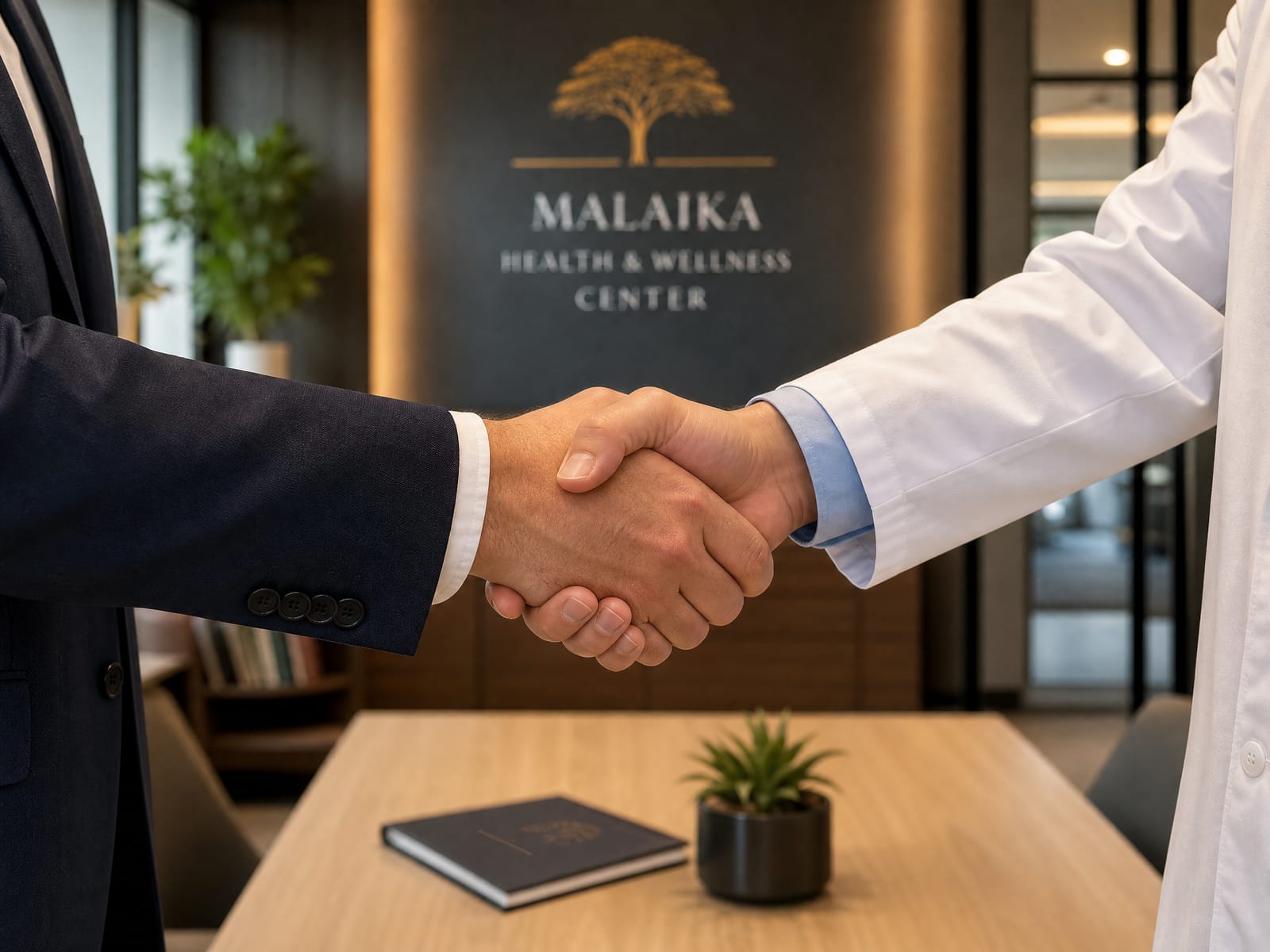Conceptual illustration of institutional partnership and governance.